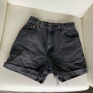 Vintage Levi’s High Rise Shorts